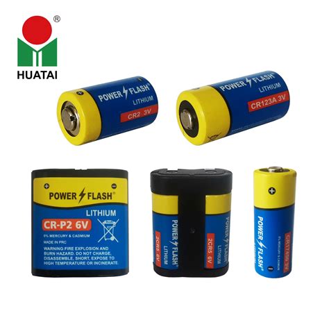 3 0V Lithium Battery Disposable Cylindrical Battery Cr123A For Smoke