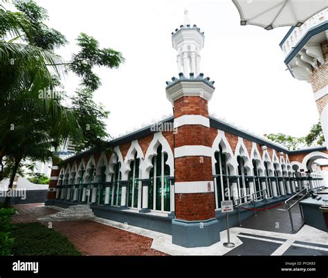 The Jamek Mosque In The City Center Of Kuala Lumpur Malaysia Stock