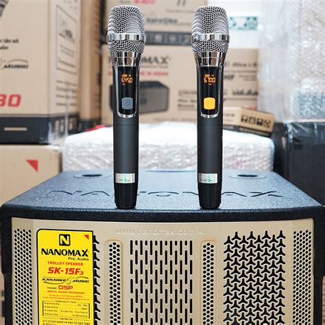 Loa Kéo Nanomax SK 15F3 Bass 40cm 680w Karaoke Bluetooth