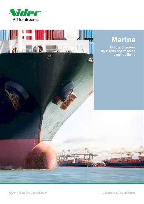 Pdf Marine Nidec Industrial Solutions Offshore Oil Exploration