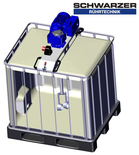 Rührwerkstraverse Containerrührwerke IBC Rührwerke IBC Mixer