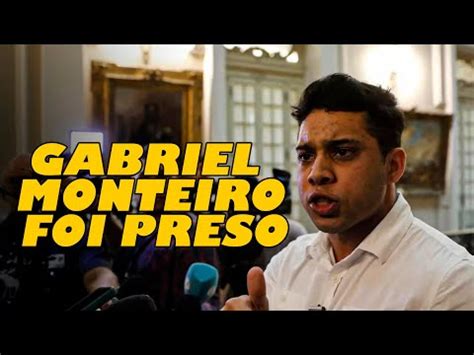 Urgente Ex Vereador Gabriel Monteiro Foi Preso No Rio De Janeiro Youtube