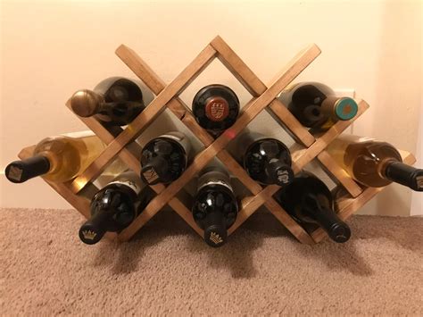 Diy Wooden Wine Rack Diy Wine Rack Wine Rack Wooden Wine Rack