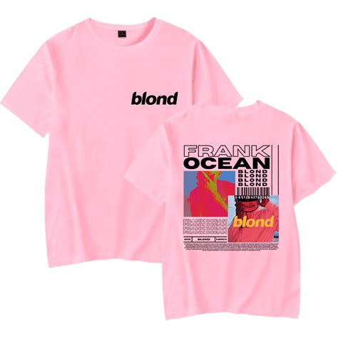 Frank Ocean Merch T Shirt Blond Blonde Album Cover Tee Fashion Hip Hop Men Women T Shirt