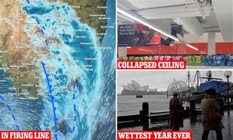 Australia Weather Thunderstorms Floods And Rain For Queensland Nsw