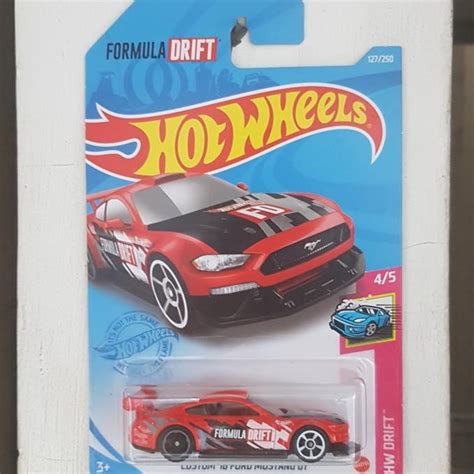 Jual Hot Wheels Custom Ford Mustang Gt Formula Drift Shopee Indonesia