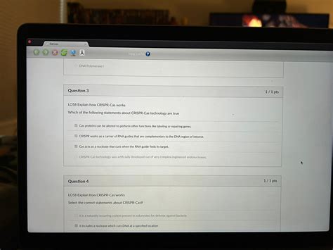 Solved LO58 Explain how CRISPR-Cas works Which of the | Chegg.com 