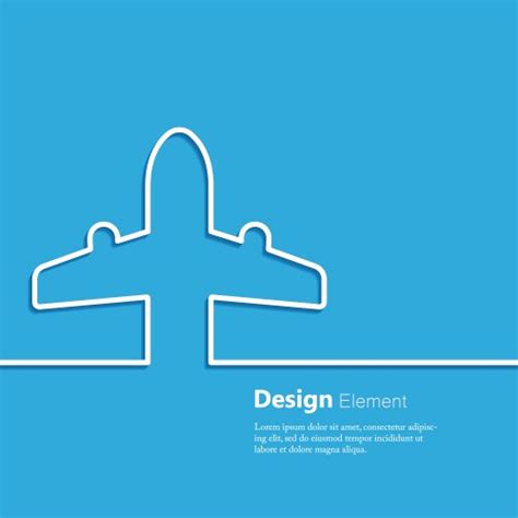 Airplane Outline Vector Images (over 49,000)