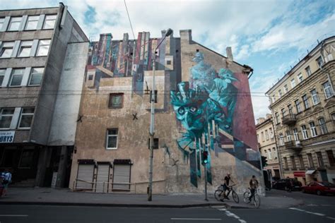 Vilnius Street Art kalba apie gamtos ir žmogaus santykį Ore lt