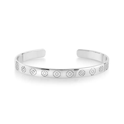 Bracelet Ouvert Argent 925 Femme Bracelet Rigide MATY