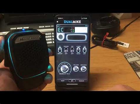 Midland Dual Mike Wireless Pairing Cbtalk App Youtube