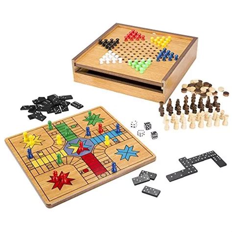 Set De Juegos 7 En 1 Con Ajedrez Ludo Damas Chinas Y Más Envío gratis