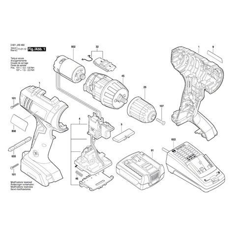 Bosch Cordless Drill Spare Parts | Reviewmotors.co