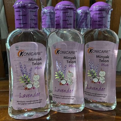 Jual Konicare Minyak Telon Plus Lavender 125ml Shopee Indonesia