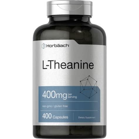 L Theanine 400mg 400 Capsules Value Size High