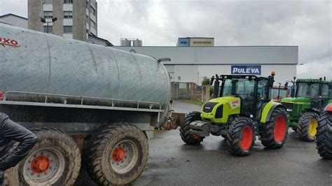 Bloqueadas Las Plantas De Lactalis En Vilalba Y Nudela