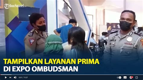 Polres Manokwari Tampilkan Layanan Prima Di Expo Ombudsman Sediakan