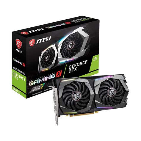 MSI GeForce GTX 1660 Ti GAMING X 6G 6GB GDDR6 Graphics Card