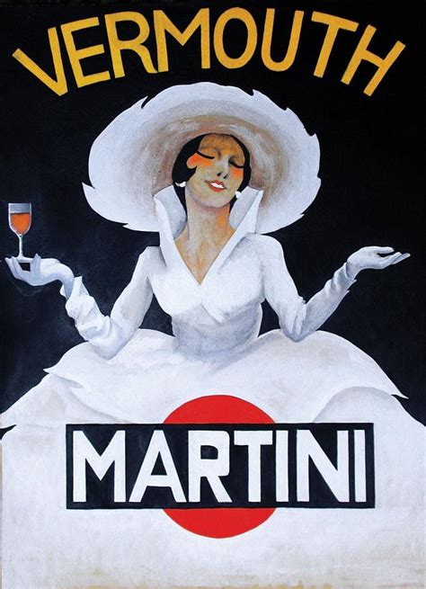 Martini Drawing by Vintage - Fine Art America