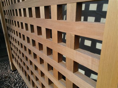 Custom Made Red Cedar Screen Panels By Tradecraft Custom Woodworking