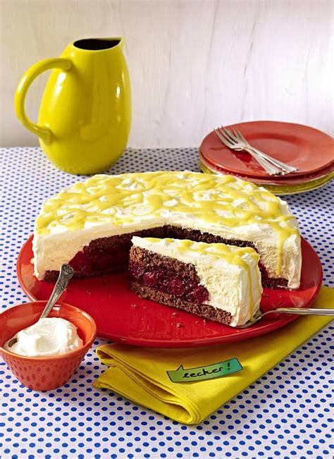 Kirschtorte Mit Eierlik Rcreme Rezept Eierlik Rcreme Kuchen Und