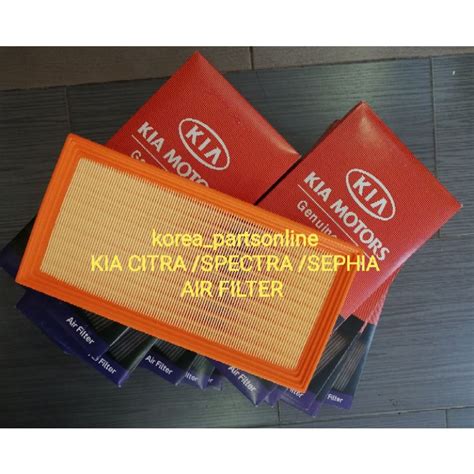 Kia Naza Citra Kia Carens Ii Spectra Sephia Air Filter Shopee Malaysia