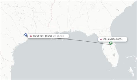 Direct Non Stop Flights From Orlando To Houston Schedules