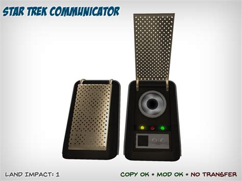 Second Life Marketplace - Star Trek Communicator (TOS)