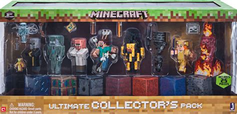 Nip Minecraft Diamond Steve Figure Pack Articulated Armor Jazwares Toy Series