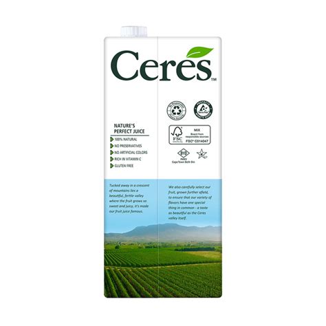 Ceres Passion Fruit Juice Natural Pure Fruit Juice No Added