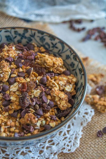 Granola Sans Sucres La Banane Beurre De Cacahu Tes Et Chocolat