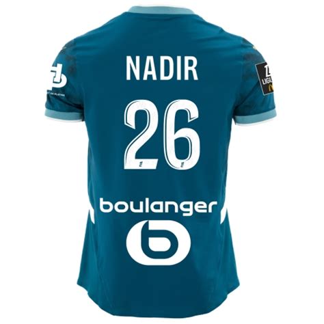 Maillot Authentique OM Extérieur 24 25 Nadir Boutique Officielle