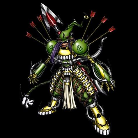 Zamielmon Digimon Samurai Gear Deadpool Superhero Fictional