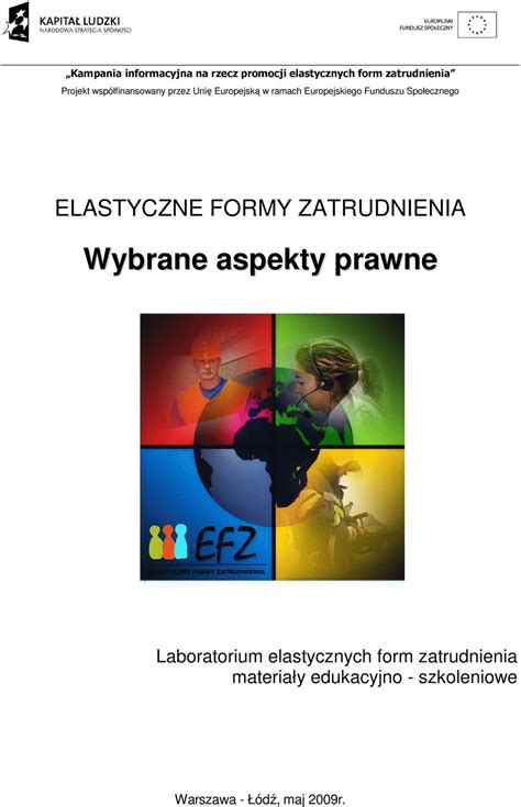 ELASTYCZNE FORMY ZATRUDNIENIA PDF Darmowe Pobieranie