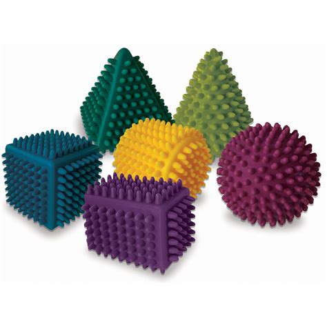 Sensory Shapes Set Of 6 Textures Sensory Toy Tfh Special Needs Toys Usa