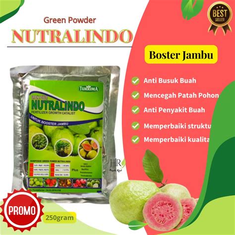 Jual Pupuk Jambu Kristal Agar Cepat Berbuah Booster Buah Jambu Kemasan