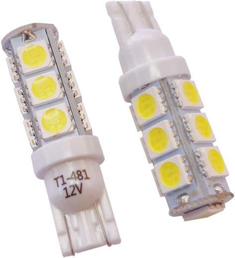 LAMPADA LED 12V PINGAO T10 W2 1X9 5D 1P 13 LEDS PAR Amazon Br