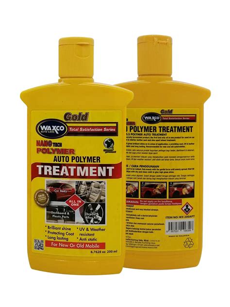 T S S Nano Polymer Auto Treatment Ml Waxco Auto Care