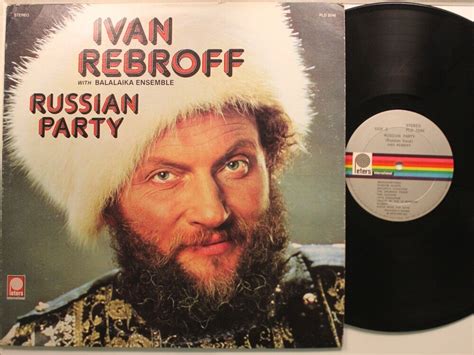 Ivan Rebroff Lp Russian Party On Peters Intl Vg Vg Ebay