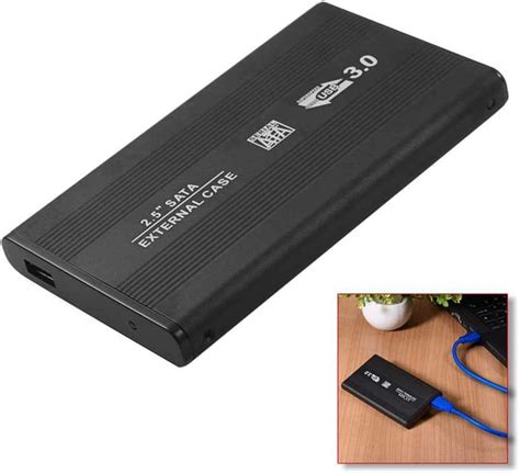 Ociodual Carcasa Caja Para Disco Duro Externo Sata Usb Funda