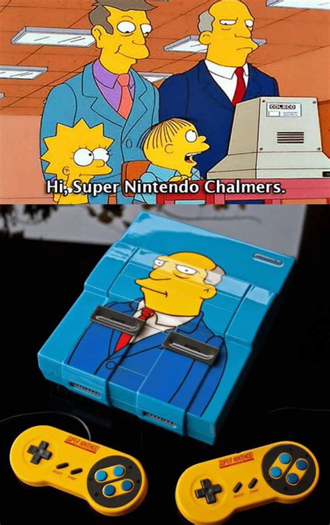 Super Nintendo Chalmers by GaryNintendoChalmers on DeviantArt