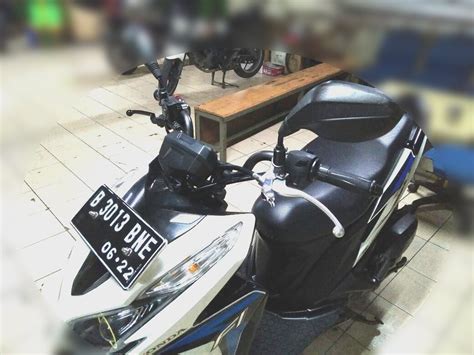 Honda Vario Pakai Stang Beat Street Vario Holic