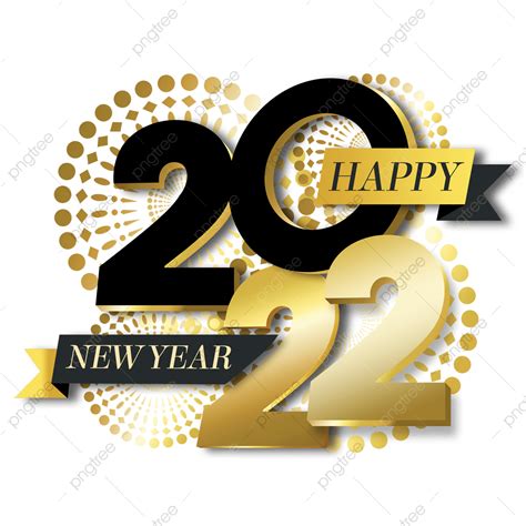 Digital Creative Png Picture 2022 Stereo Creative Digital New Year