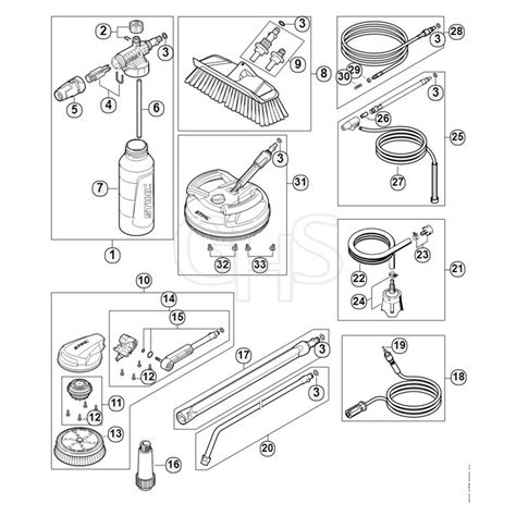 Genuine Stihl Re109 F Spray Gun Spray Lance Wand Ghs