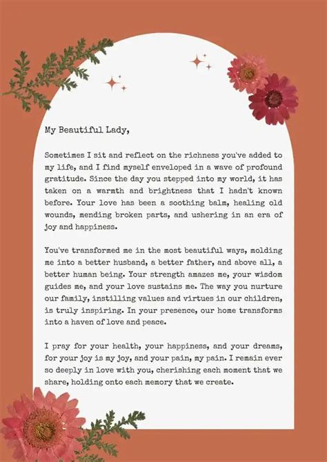 15 Heart Touching Love Letters To Wife Loverjournal