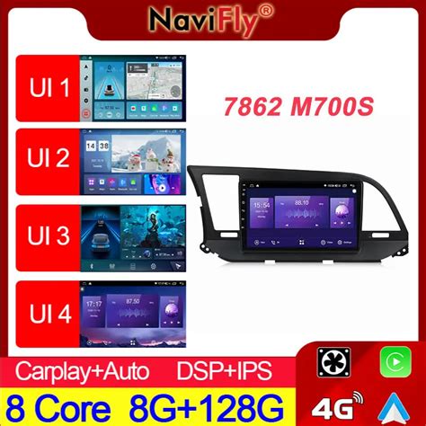 NaviFly 7862 8G 128G Android All In One Car Intelligent System For