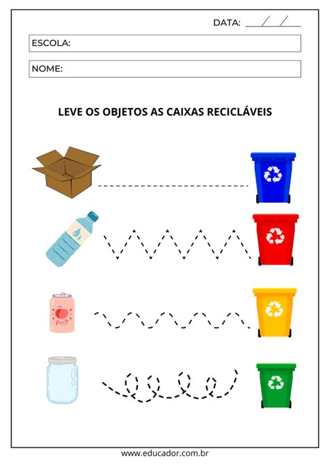 Atividades Sobre O Meio Ambiente Para Educa O Infantil Educador