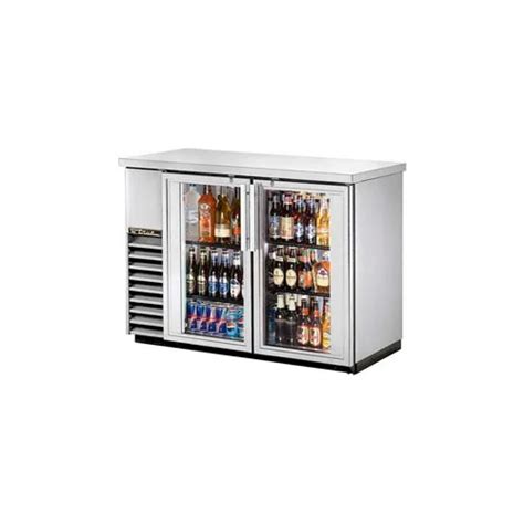 True® Tbb 24 48g S Back Bar Cooler 2 Section 49 18w X 24 12d X 35 58h