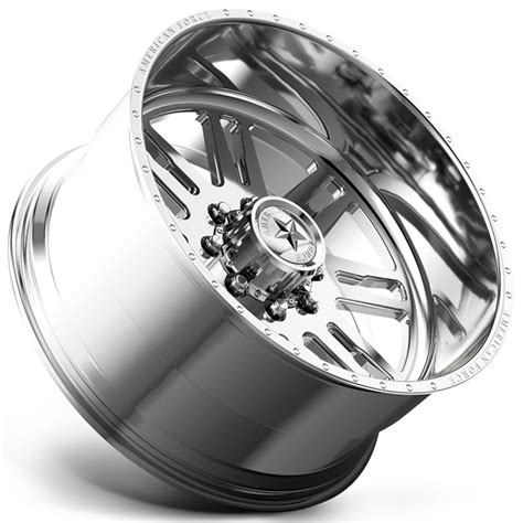 American Force Wheels H Bishop Polished Monoblock Forged Off Road