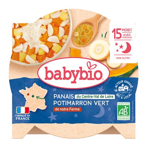 Repas Bébé 15 mois Assiette Gratin de Panais Potimarron